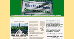 Desktop Screenshot of hiketheheights.org